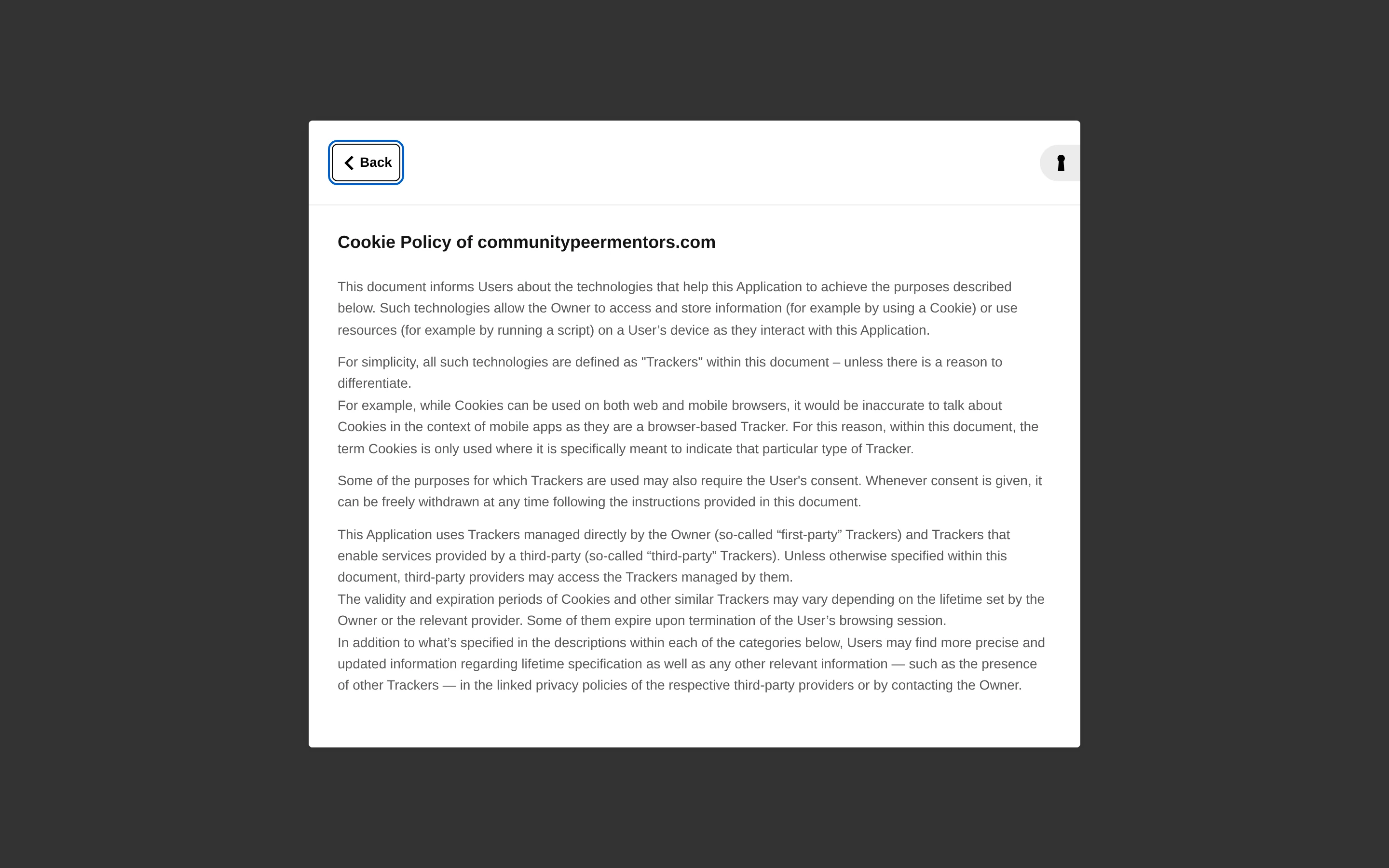 Durham Community Peer Mentors website