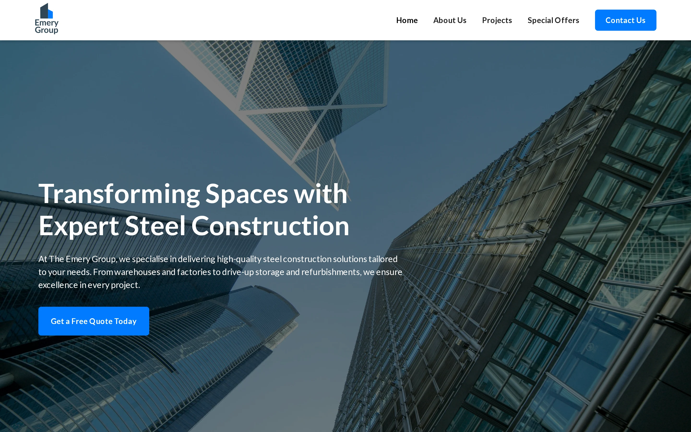 The Emery Group website