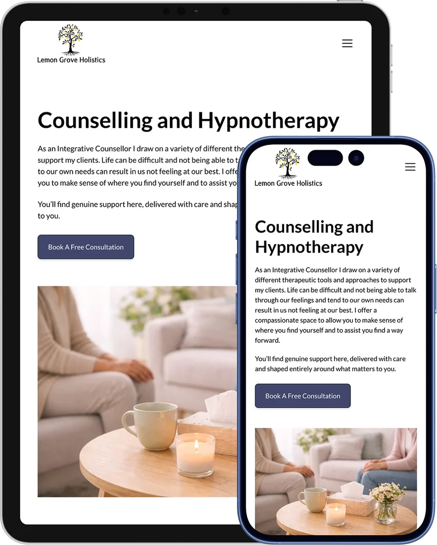 Lemon Grove Holistics on iPad and iPhone