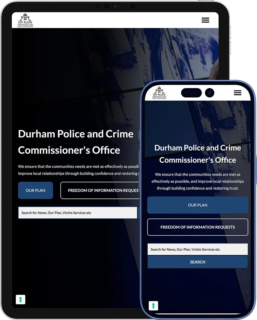 Durham Police and Crime Commissioner on iPad and iPhone